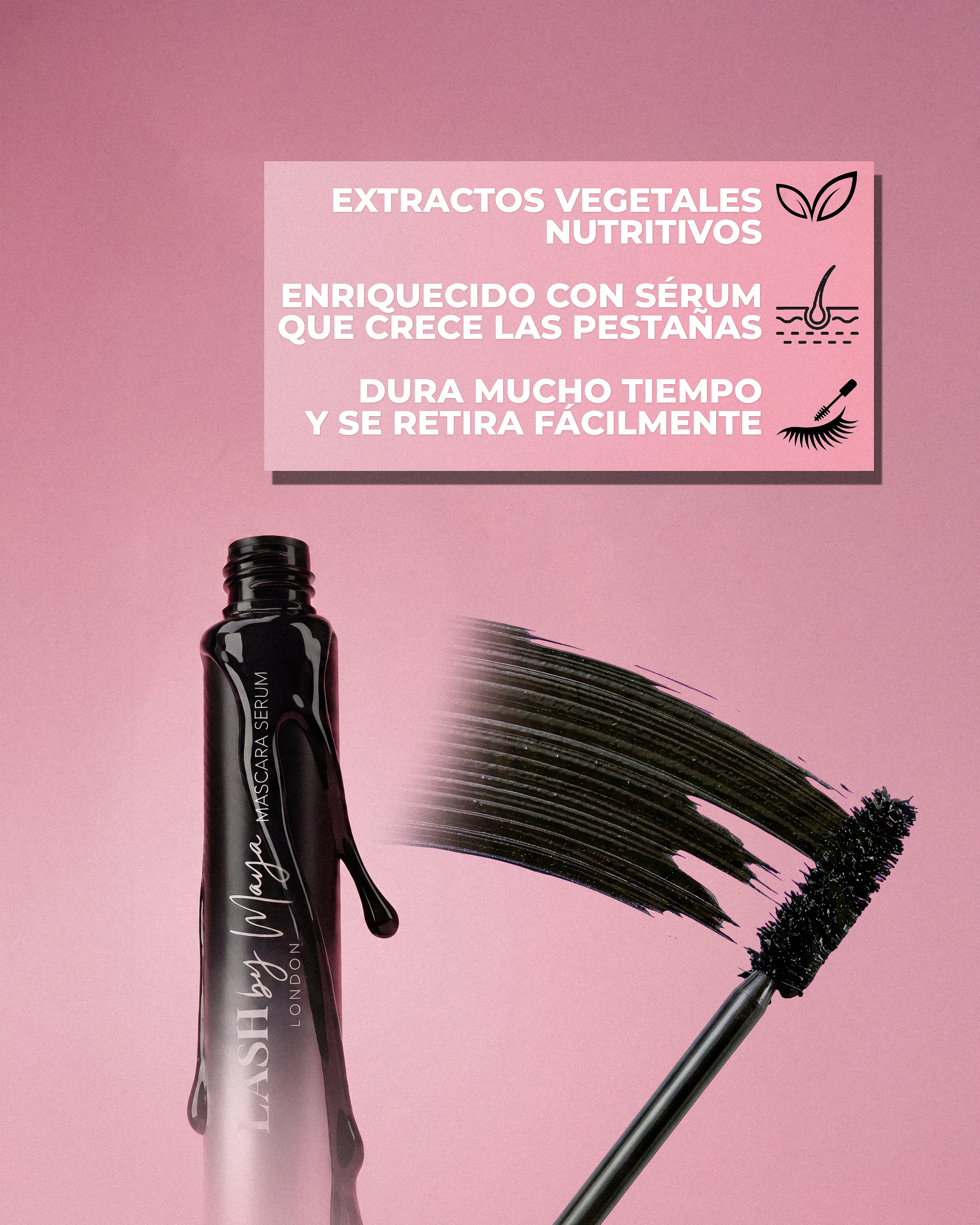 RÍMEL CURVADO CON SÉRUM DE CRECIMIENTO